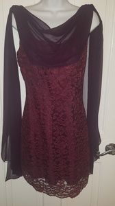 Woman's Lace Dress By a.b.s (Size 8)